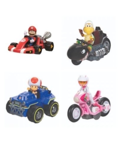 Figurina cu kart 6 cm Super Mario Bros Movie diverse modele