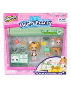 Pachet Kit-ul de bun-venit Shopkins Happy Places Kitty Kitchen