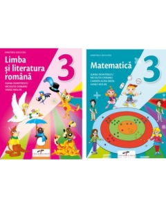 Set Manuale Limba si literatura romana si Matematica pentru clasa a 3-a - Iliana Dumitrescu