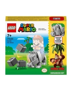 LEGO Super Mario. Set de extindere Rinocerul Rambi 71420 106 piese