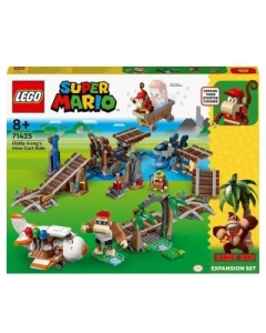 LEGO Super Mario. Set de extindere Plimbarea cu vagonetul minier a lui Diddy Kong 71425 1157 piese