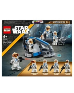 LEGO Star Wars. Pachet de lupta Clone Trooper al lui Ahsoka din Compania 332. 75359 108 piese