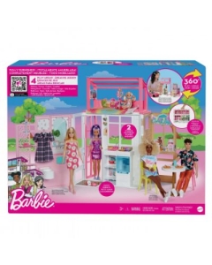 Set casa cu 4 camere Barbie