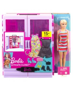 Dulapul papusii cu papusa Barbie
