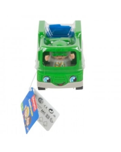 Vehicul camion reciclare 10 cm Fisher Price Little people