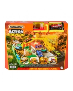Canionul cu sunete si lumini Matchbox Set Action Drivers