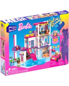 Set de joaca Dreamhouse Barbie color reveal Barbie Mega bloks