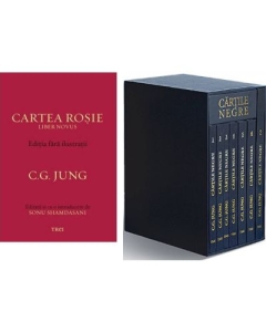Pachet Cartile Negre  Cartea Rosie Liber Novus. Editia fara ilustratii - Carl Gustav Jung