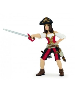 Figurina Femeie pirat bruneta Papo
