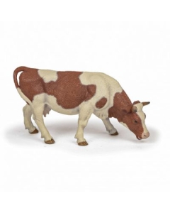 Figurina vaca Simmental pascand Papo