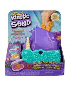 Set Mermaid Crystal Kinetic Sand