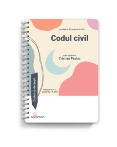 Codul civil actualizat la 20 septembrie 2023 - Cristian Paziuc