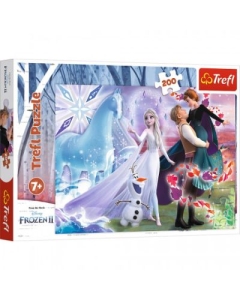 Puzzle 200 Frozen2 Universul magic Trefl