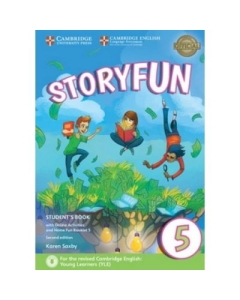 Storyfun for Flyers Level 5 Students Book with online activities and Home Fun Booklet 5 2ed - Karen Saxby