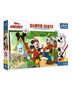 Puzzle Primo 24 super maxi Disney. Mickey si prietenii Trefl