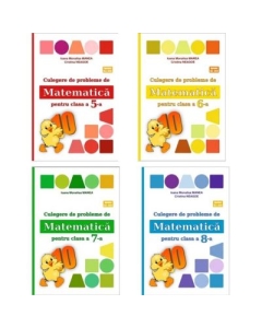 Pachet Complet Culegerile de probleme de matematica PUISORUL clasele 5 6 7 si 8 - Ioana Monalisa Manea