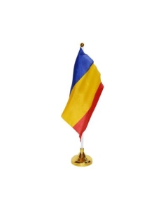 Steag Birou cu Suport Romania 15x21 cm