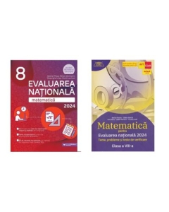 Pachet Evaluarea Nationala 2024 Matematica pentru clasa a 8-a - Marius Perianu Gabriel Popa