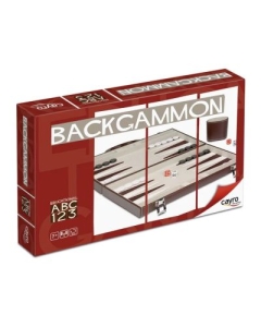 Joc Table  Backgammon premium in geanta de piele Cayro