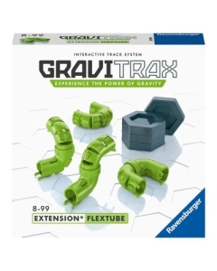 Joc de constructie Gravitrax Flextube Tub flexibil set de accesorii multilingv inclusiv romana