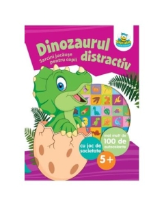 Dinozaurul distractiv. Sarcini jucause pentru copii