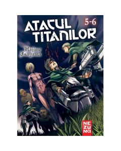 Atacul Titanilor Omnibus 3 vol. 56 - Hajime Isayama