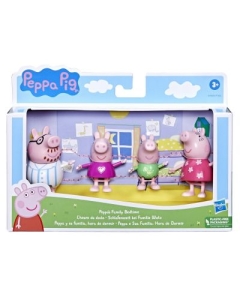 Set figurine familia Pig ora de culcare