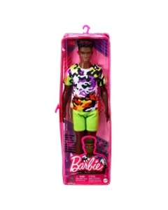Papusa baiat cu tinuta verde Barbie Fashionistas