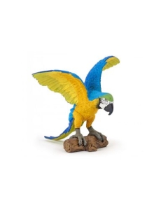 Figurina papagal ara albastru Papo