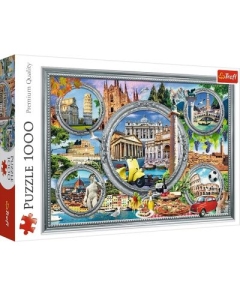 Puzzle 1000 piese City-break Italia Trefl