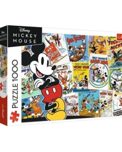 Puzzle 1000 piese Disney Lumea lui Mickey Trefl