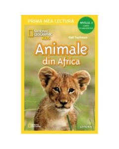 National Geographic Kids. Animale din Africa Nivelul 2 Carte cu majuscule