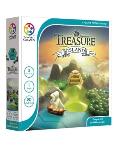 Joc de logica Treasure Island cu 80 de provocari limba romana