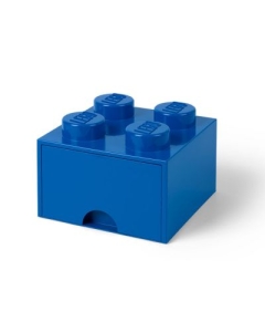 Cutie depozitare LEGO 2x2 cu sertar albastru 40051731