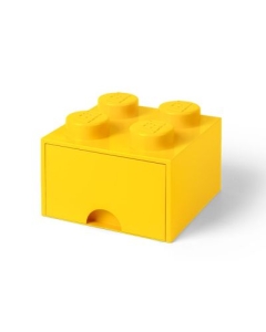Cutie depozitare LEGO 2x2 cu sertar galben 40051732