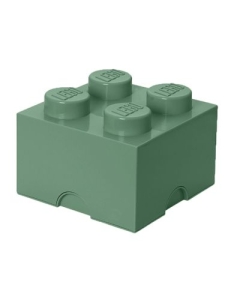 Cutie depozitare LEGO 2x2 verde nisip 40031747