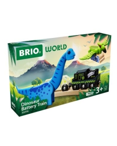 Trenulet cu baterii aventura dinozaurilor BRIO