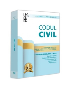 Codul civil - mai 2024. Editie tiparita pe hartie alba - Dan Lupascu
