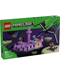 LEGO Minecraft. Dragon Ender si Corabia din End 21264 657 piese