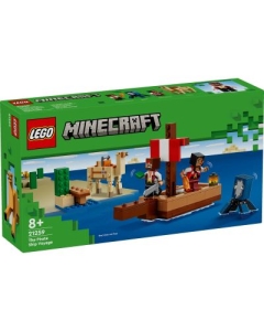 LEGO Minecraft. Calatorie pe corabia de pirati 21259 166 piese