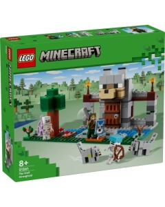 LEGO Minecraft. Fortareata lupilor 21261 312 piese