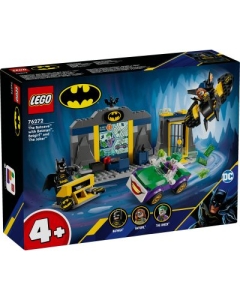 LEGO DC Super Heroes. Batcave cu Batman Batgirl si Joker 76272 184 piese