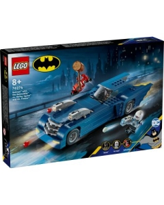 LEGO DC Super Heroes. Batman cu Batmobile vs Harley Quinn si Mr. Freeze 76274 435 piese