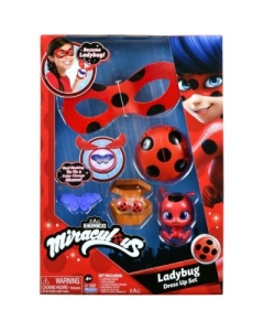 Set accesorii buburuza Miraculous - Ladybug Dress Up Set