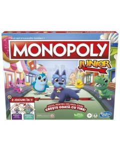 Joc de societate 2 in 1 Monopoly - Junior