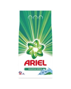 Ariel Detergent pudra pentru haine/rufe, Mountain Spring, 40 spalari, 4kg