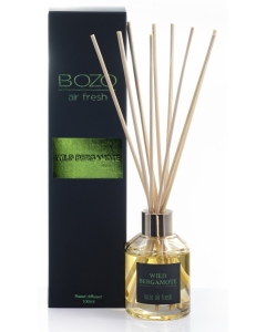 Odorizant camera cu betisoare aroma Bergamote, 100 ml, Bozo