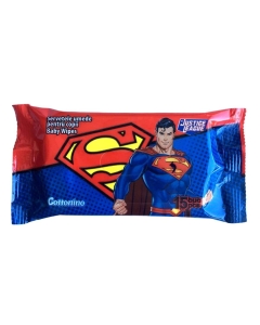 Cottonino Superman Servetele umede pentru copii, 15 buc