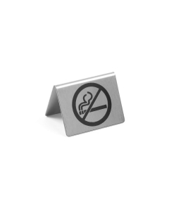 Semn pentru masa "Fumatul interzis", otel inoxidabil, Hendi
