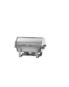 Chafing dish capac rolltop Gastronorm GN1/1, inox, 59x34x(H)40 cm, Model Hendi Rental-Top
